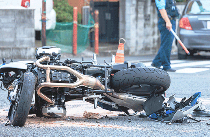 人のバイクを大破させてしまったのに、対物賠償保険で修理費が全額補償されないことがある？