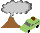 大地震や噴火のとき、自動車保険は役に立つ？