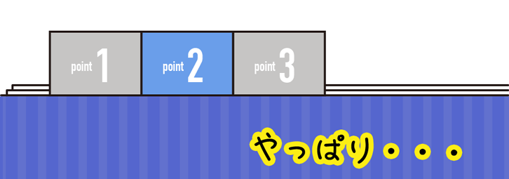 point2　やっぱり・・・